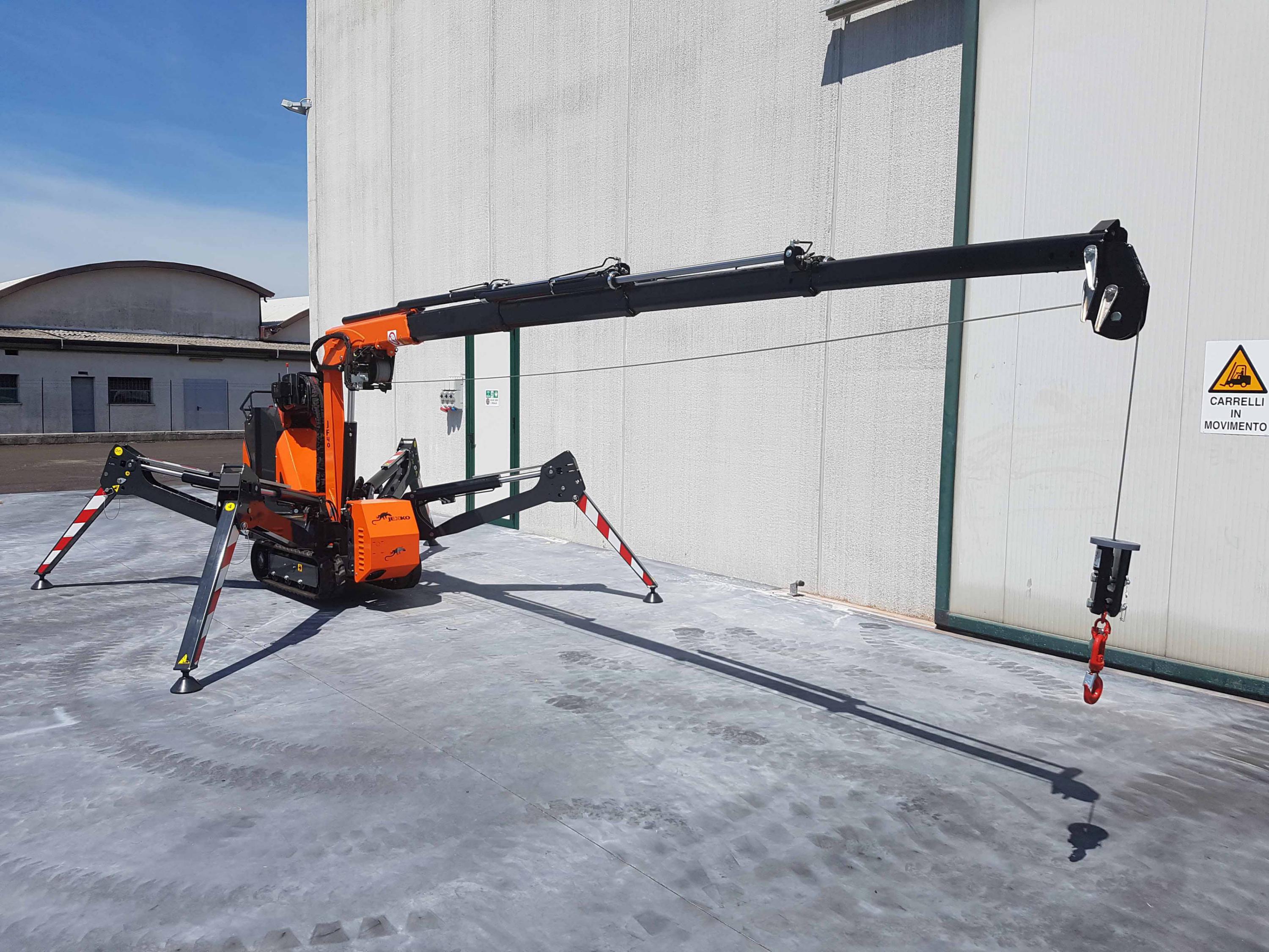 Mini grue araignée Jekko JF40